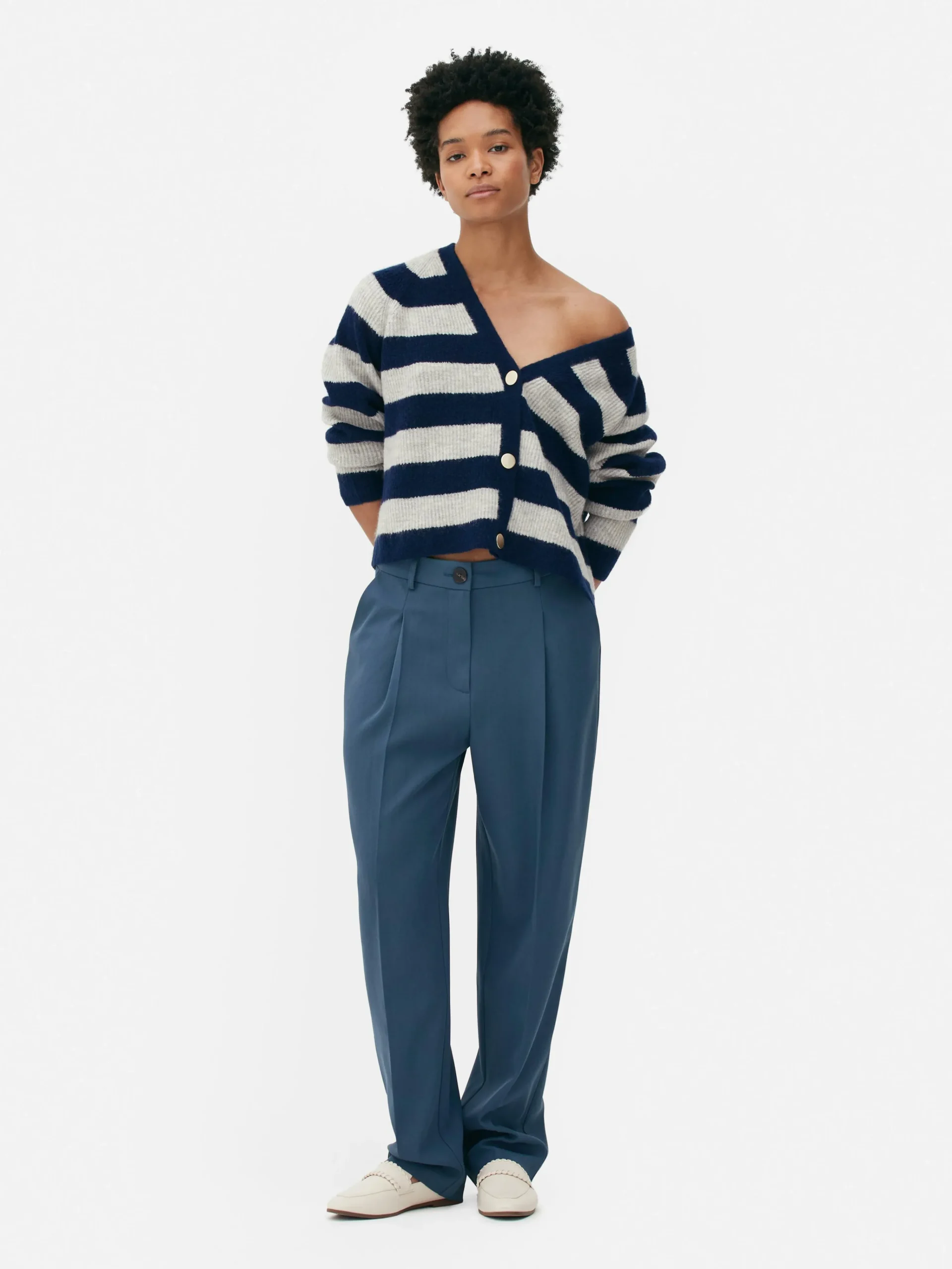 Cropped V-Neck Cardigan|Primark Hot