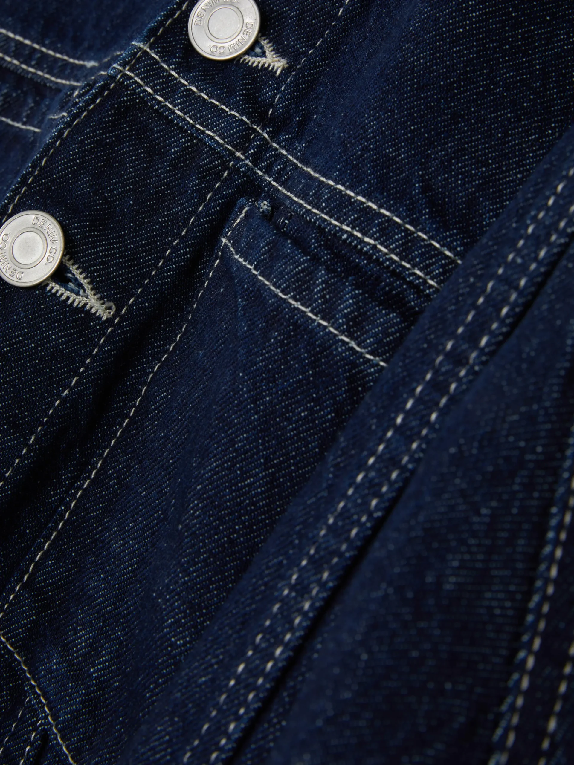 Cuffed Paneled Denim Jacket|Primark Outlet
