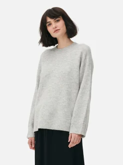 Cuffed Sweater|Primark Online
