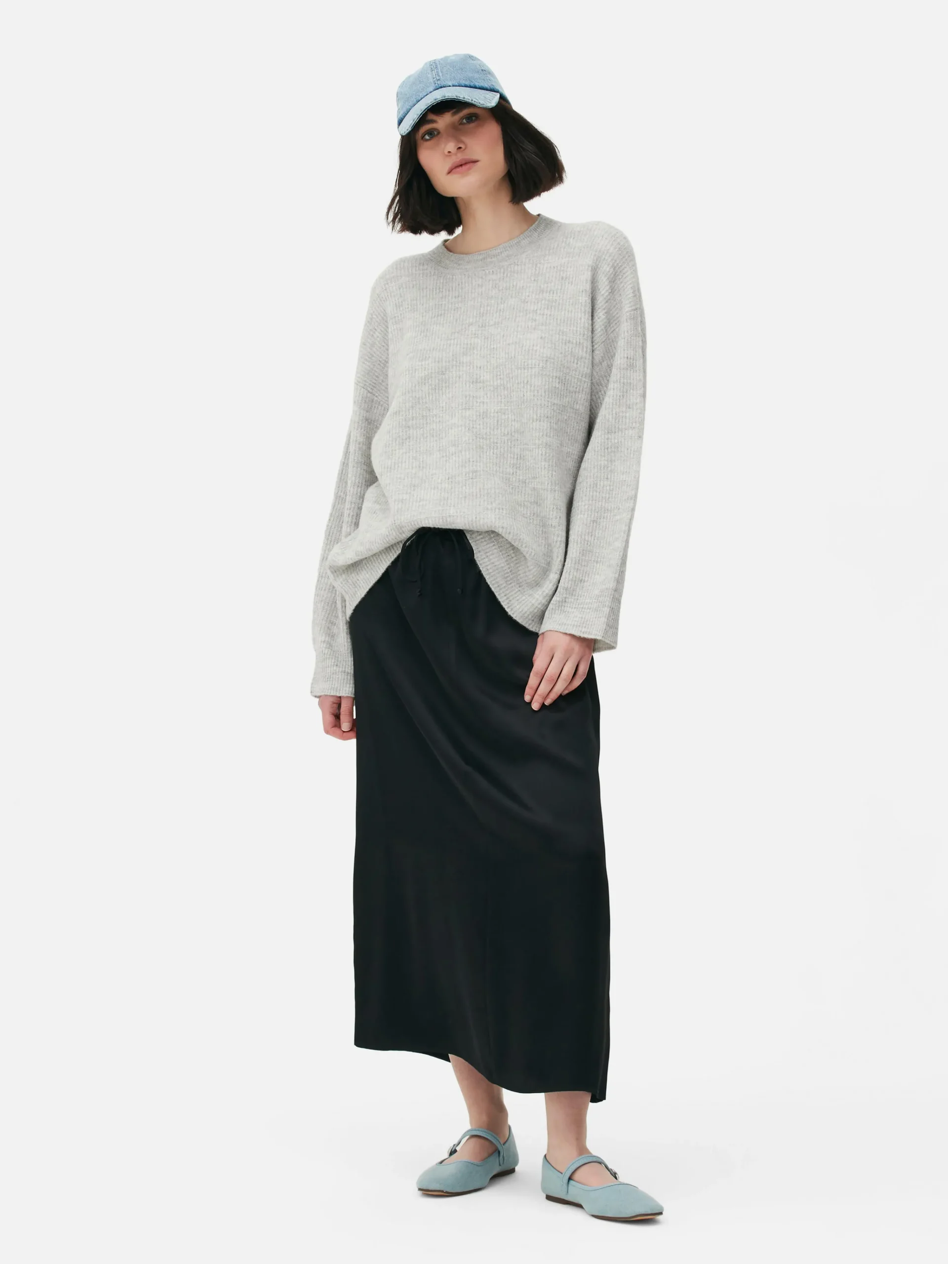 Cuffed Sweater|Primark Online