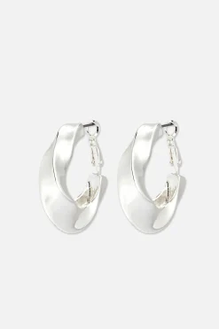 Curved Hoop Earrings|Primark New
