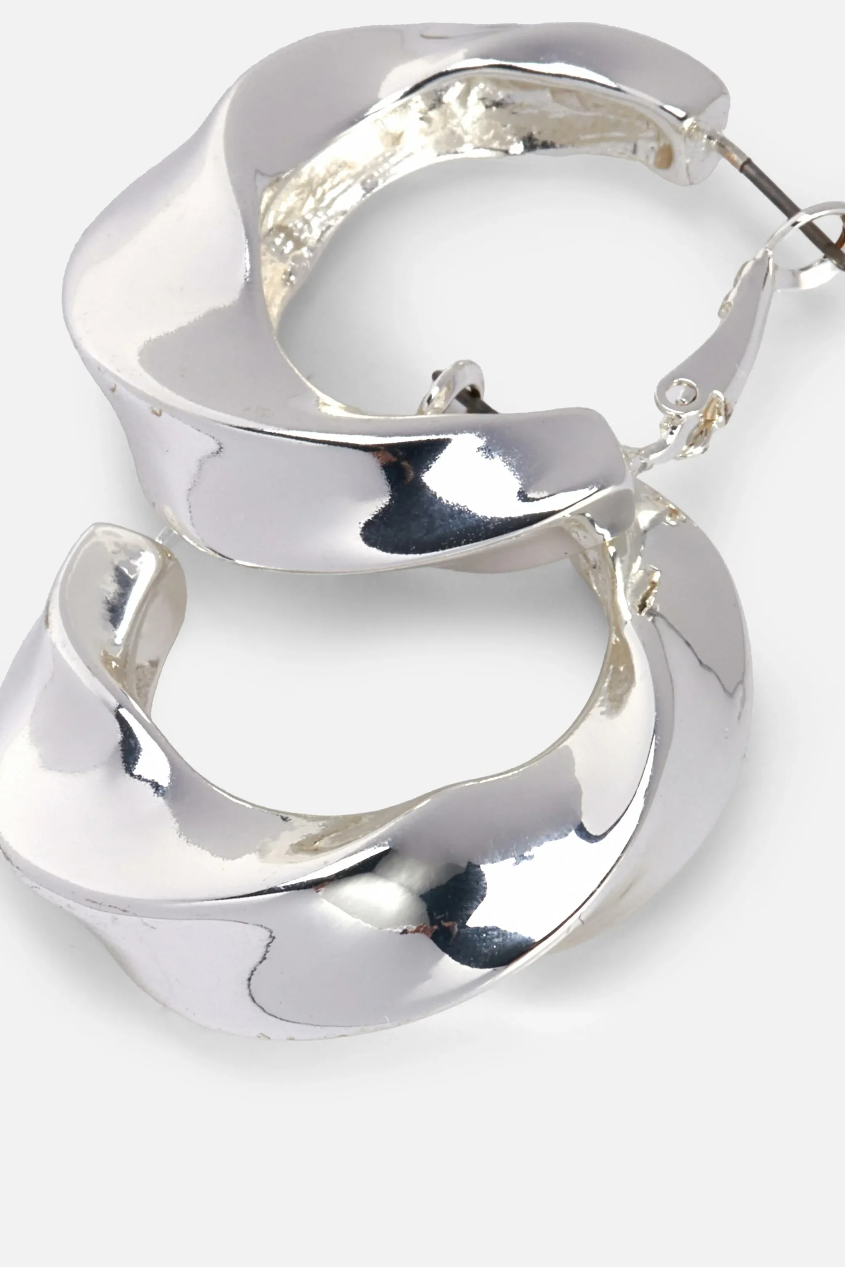Curved Hoop Earrings|Primark New