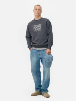 Cézanne Still Life With Skull Print Sweatshirt|Primark Clearance