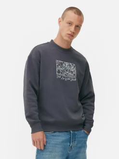 Cézanne Still Life With Skull Print Sweatshirt|Primark Clearance
