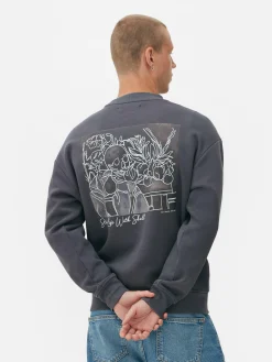Cézanne Still Life With Skull Print Sweatshirt|Primark Clearance