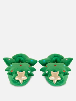 3D Christmas Tree Slippers|Primark Sale