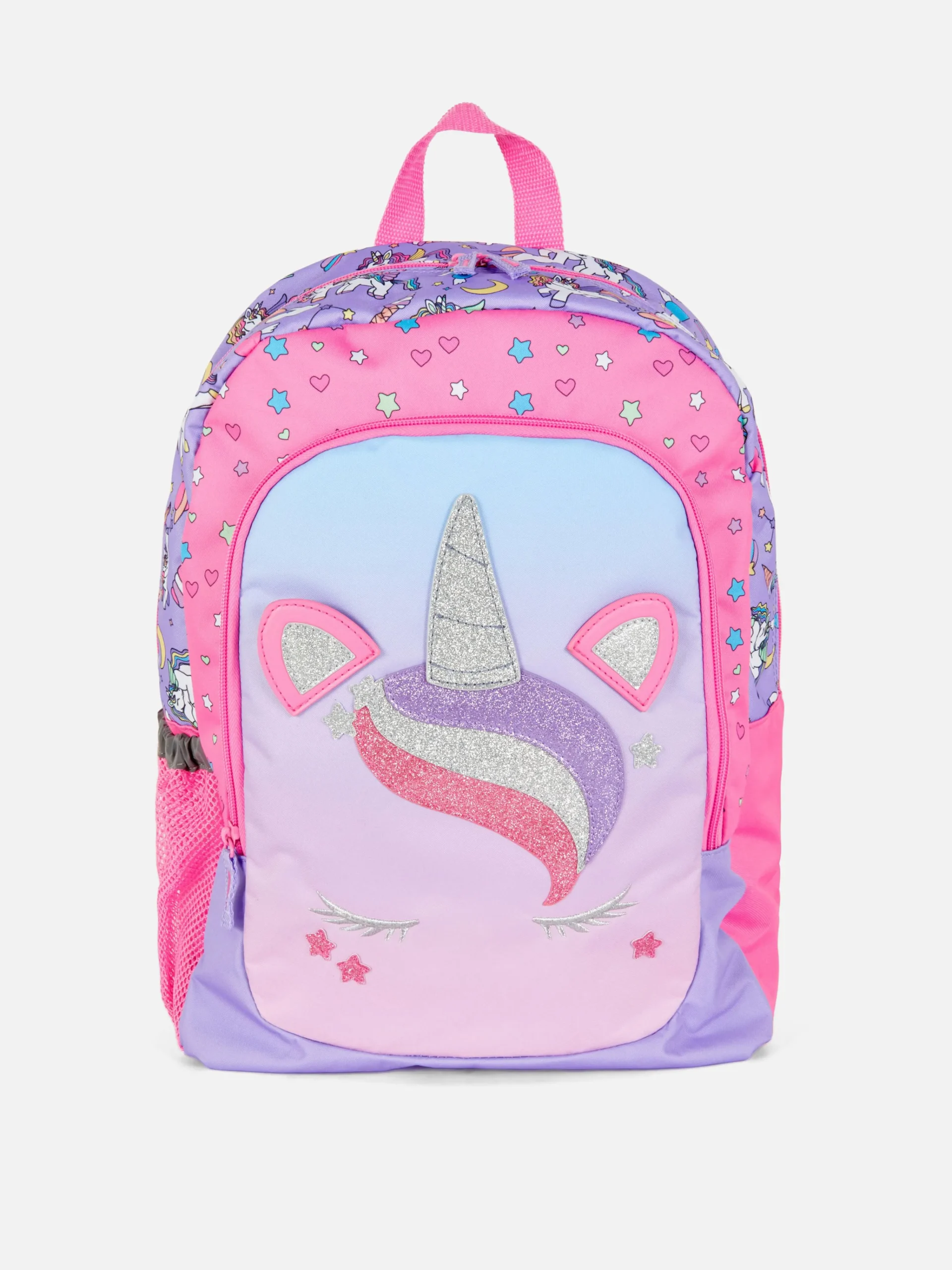 3D Unicorn Color Block Backpack|Primark New