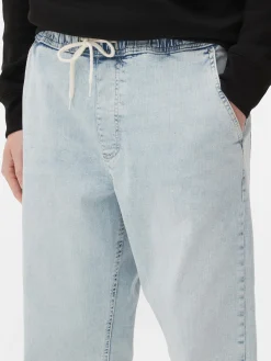 Denim Cuffed Joggers|Primark Hot