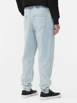 Denim Cuffed Joggers|Primark Hot