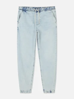 Denim Cuffed Joggers|Primark Hot