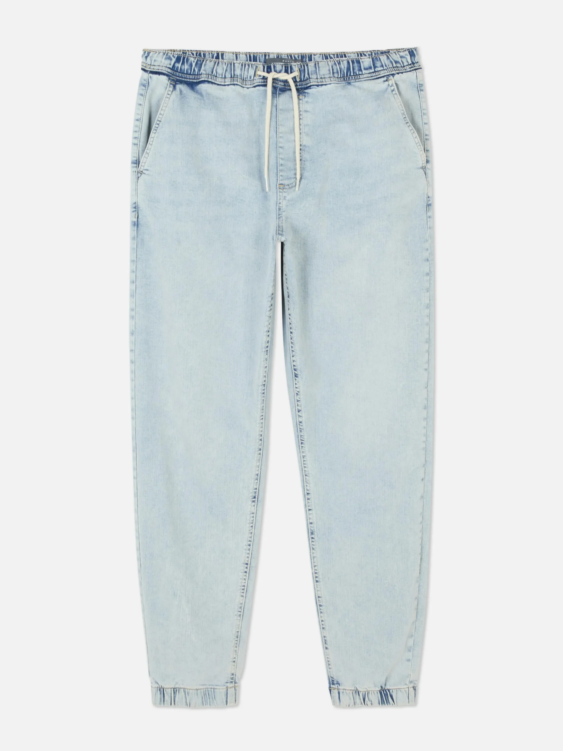 Denim Cuffed Joggers|Primark Hot