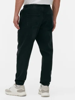 Denim Cuffed Joggers|Primark New