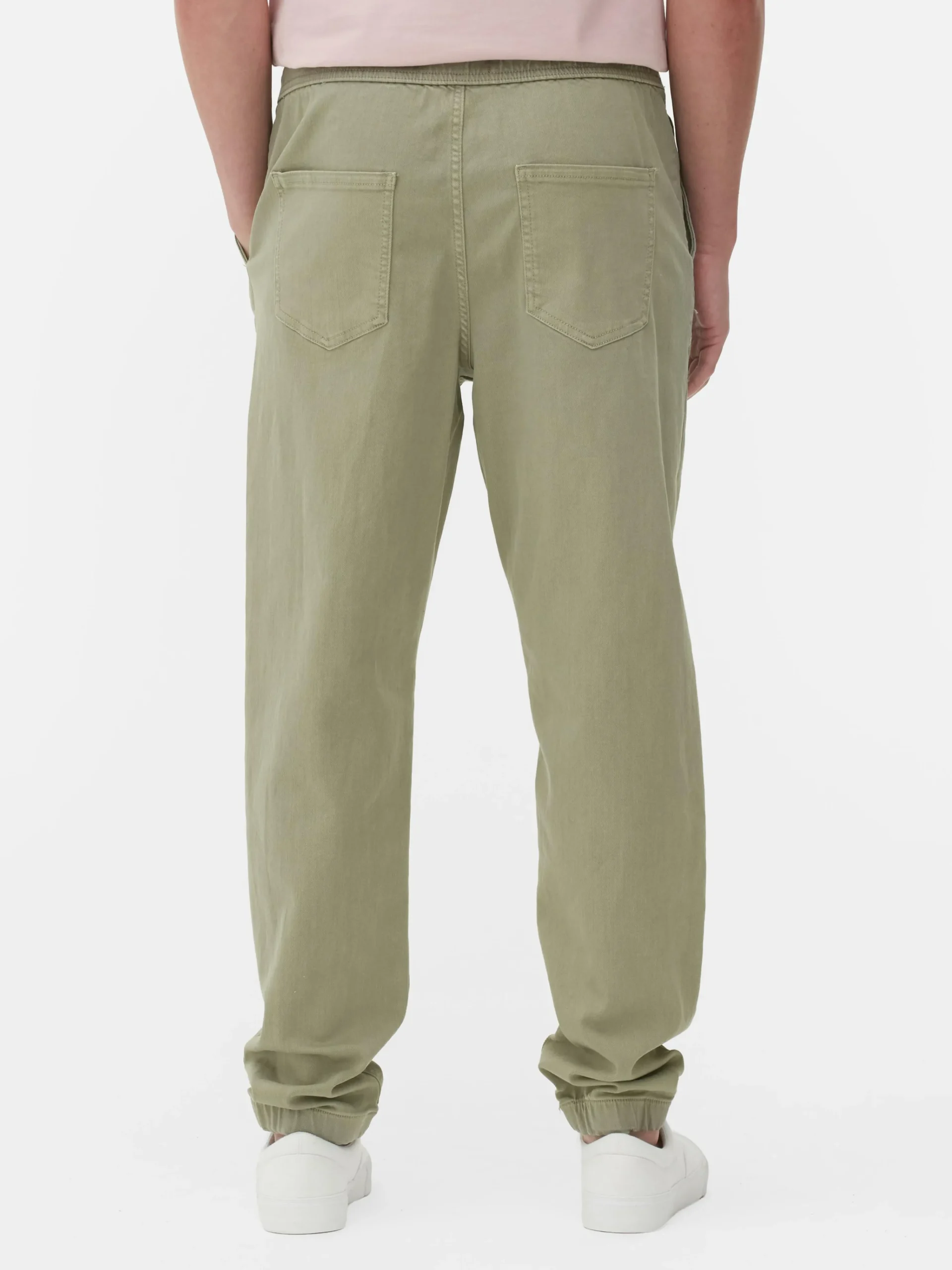 Denim Cuffed Joggers|Primark Hot
