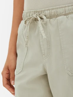 Denim Drawstring Joggers|Primark Clearance