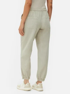 Denim Drawstring Joggers|Primark Clearance