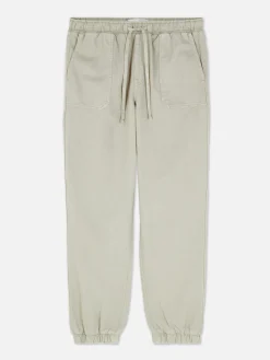 Denim Drawstring Joggers|Primark Clearance