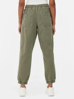 Denim Drawstring Joggers|Primark Online