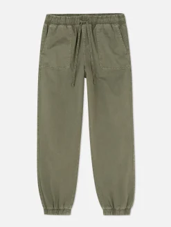 Denim Drawstring Joggers|Primark Online