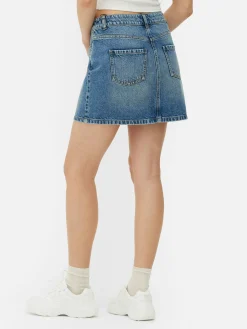 Denim Mini Skirt|Primark