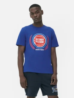 Detroit Pistons Graphic T-Shirt|Primark Discount