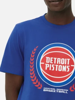 Detroit Pistons Graphic T-Shirt|Primark Discount
