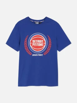 Detroit Pistons Graphic T-Shirt|Primark Discount