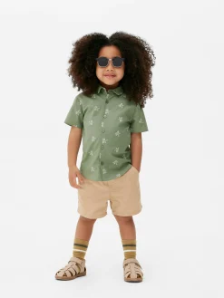 Dinosaur Button-Up Shirt|Primark Online
