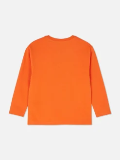 Dinosaur Print Long Sleeve Halloween T-Shirt|Primark Discount
