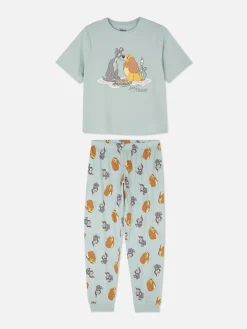 Disney Character Print Jersey Pajamas|Primark Outlet