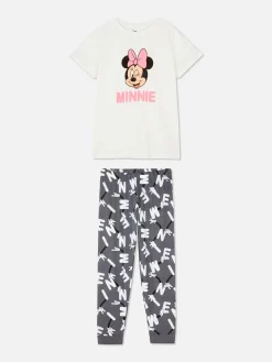 Disney Graphic T-Shirt And Bottoms Pyjamas|Primark New