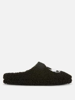 Disney Tim Burton’s The Nightmare Before Christmas Bouclé Slippers|Primark New