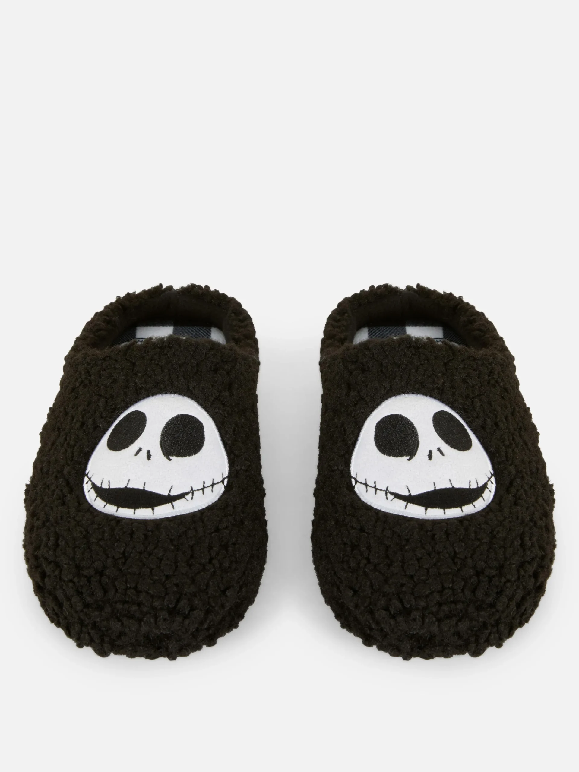 Disney Tim Burton’s The Nightmare Before Christmas Bouclé Slippers|Primark New