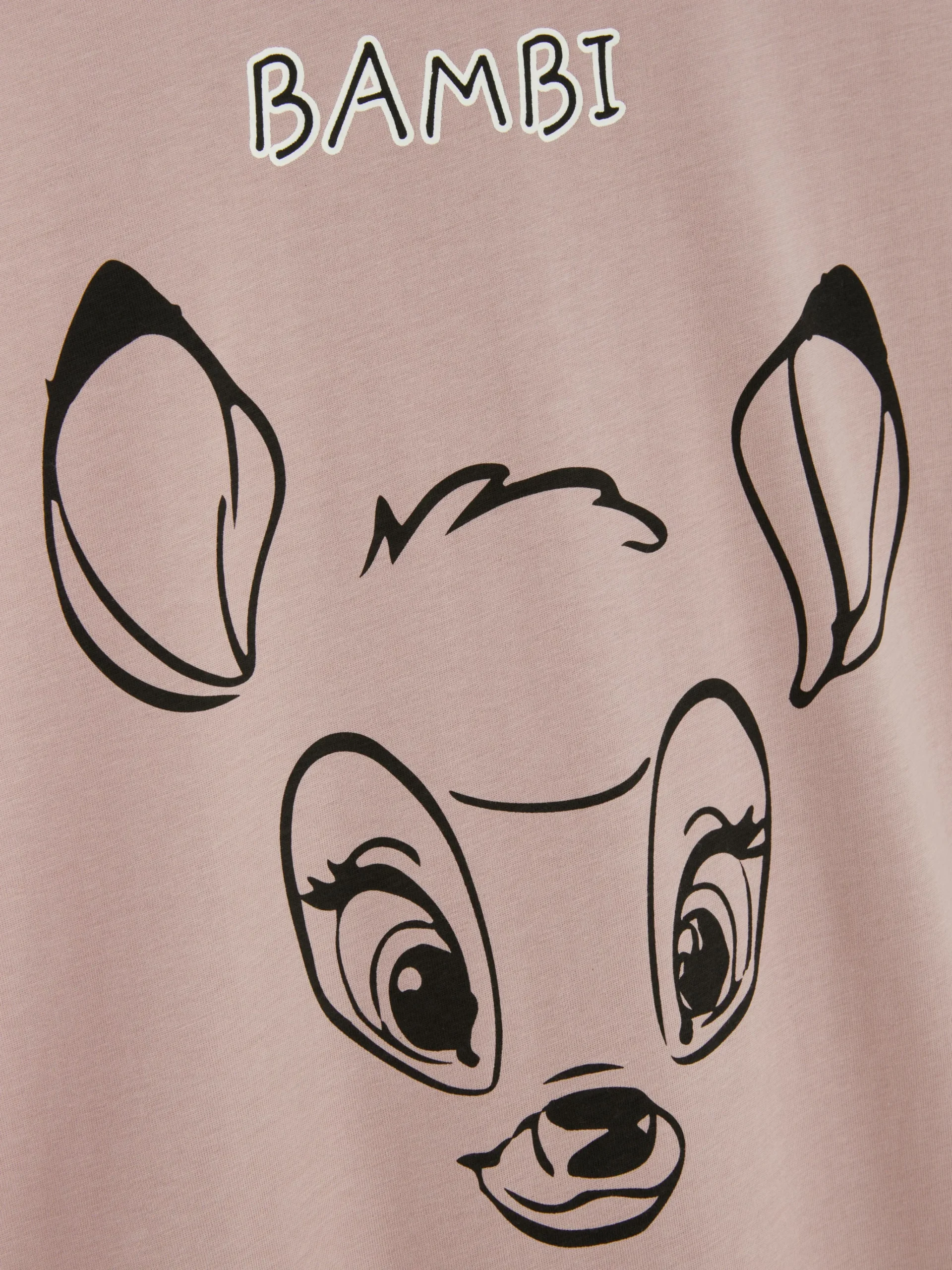 Disney’s Bambi Print Sleep Tee|Primark Clearance
