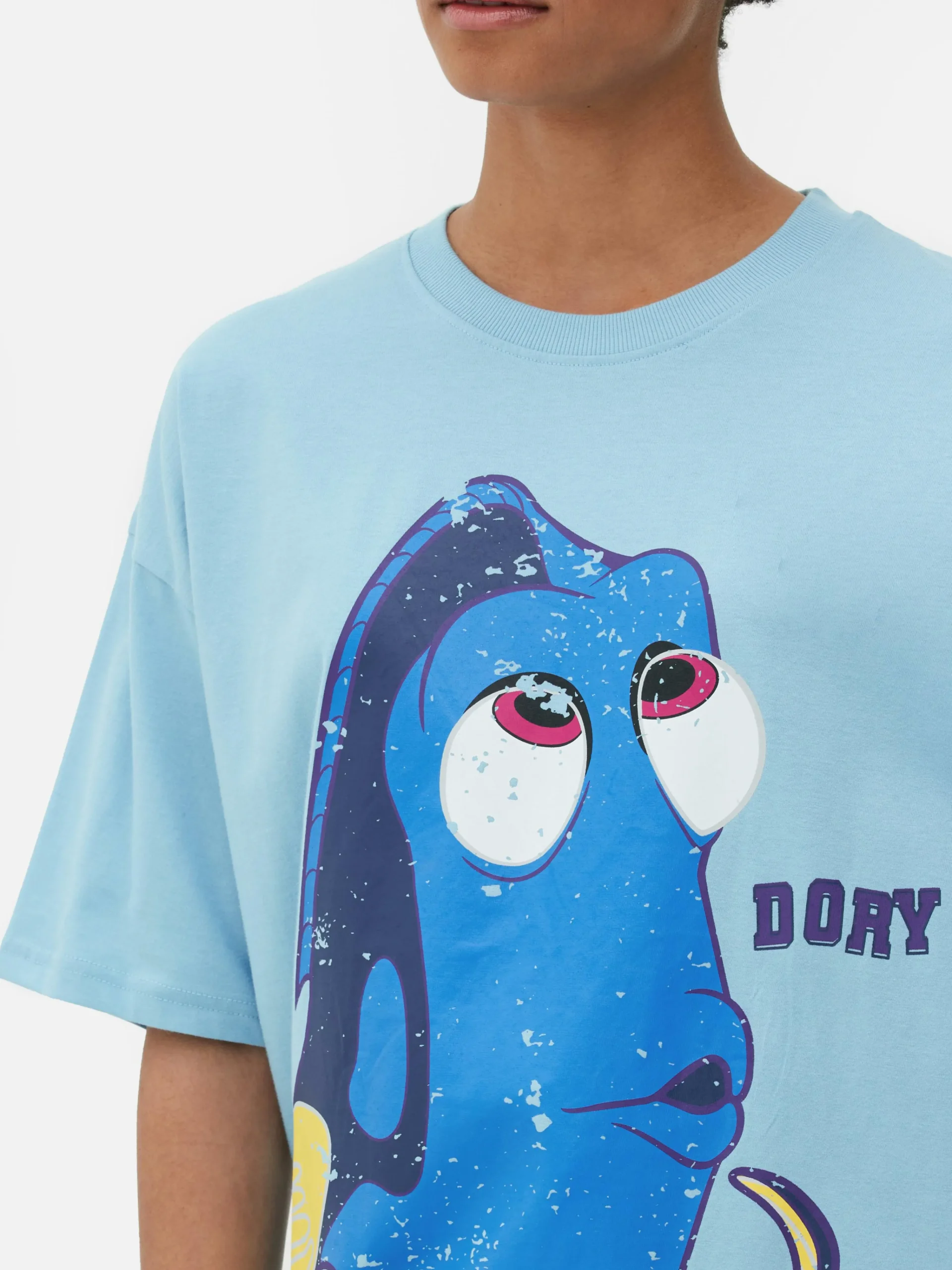 Disney’s Finding Nemo Dory Oversized T-Shirt|Primark Clearance