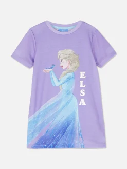 Disney's Frozen Elsa Print Sleep Tee|Primark Clearance