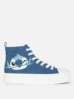Disney’s Lilo And Stitch Denim High Tops|Primark Discount