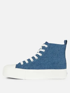 Disney’s Lilo And Stitch Denim High Tops|Primark Discount