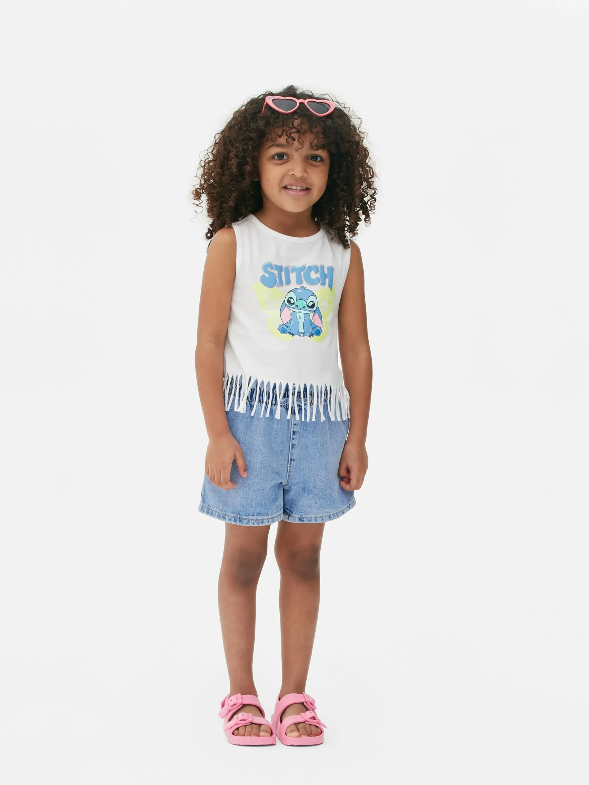 Disney’s Lilo And Stitch Fringed T-Shirt|Primark Hot