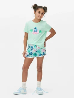 Disney’s Lilo And Stitch Print Shorts|Primark New