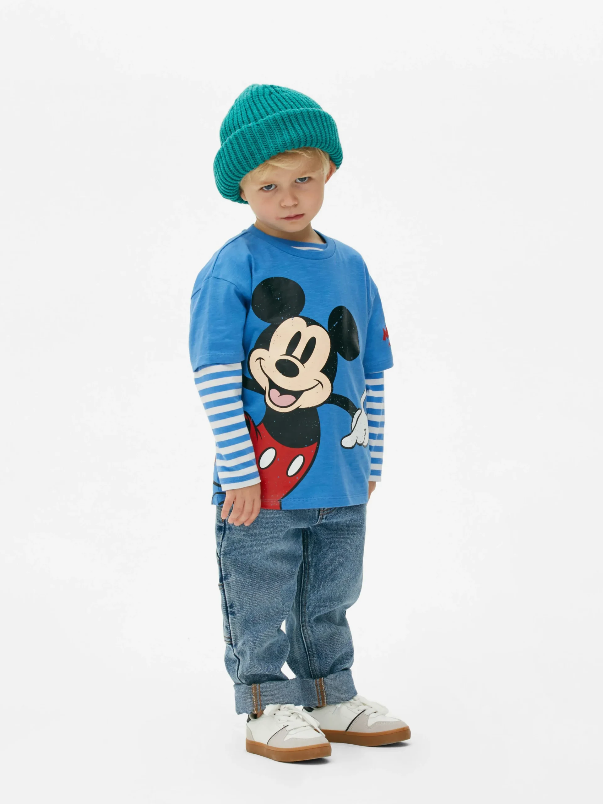 Disney’s Mickey Mouse Printed Slubbed T-Shirt|Primark Sale