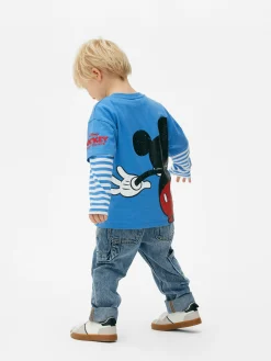 Disney’s Mickey Mouse Printed Slubbed T-Shirt|Primark Sale