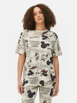 Disney’s Mickey Mouse Printed Pajama Top|Primark Discount