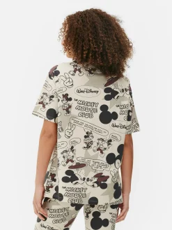 Disney’s Mickey Mouse Printed Pajama Top|Primark Discount
