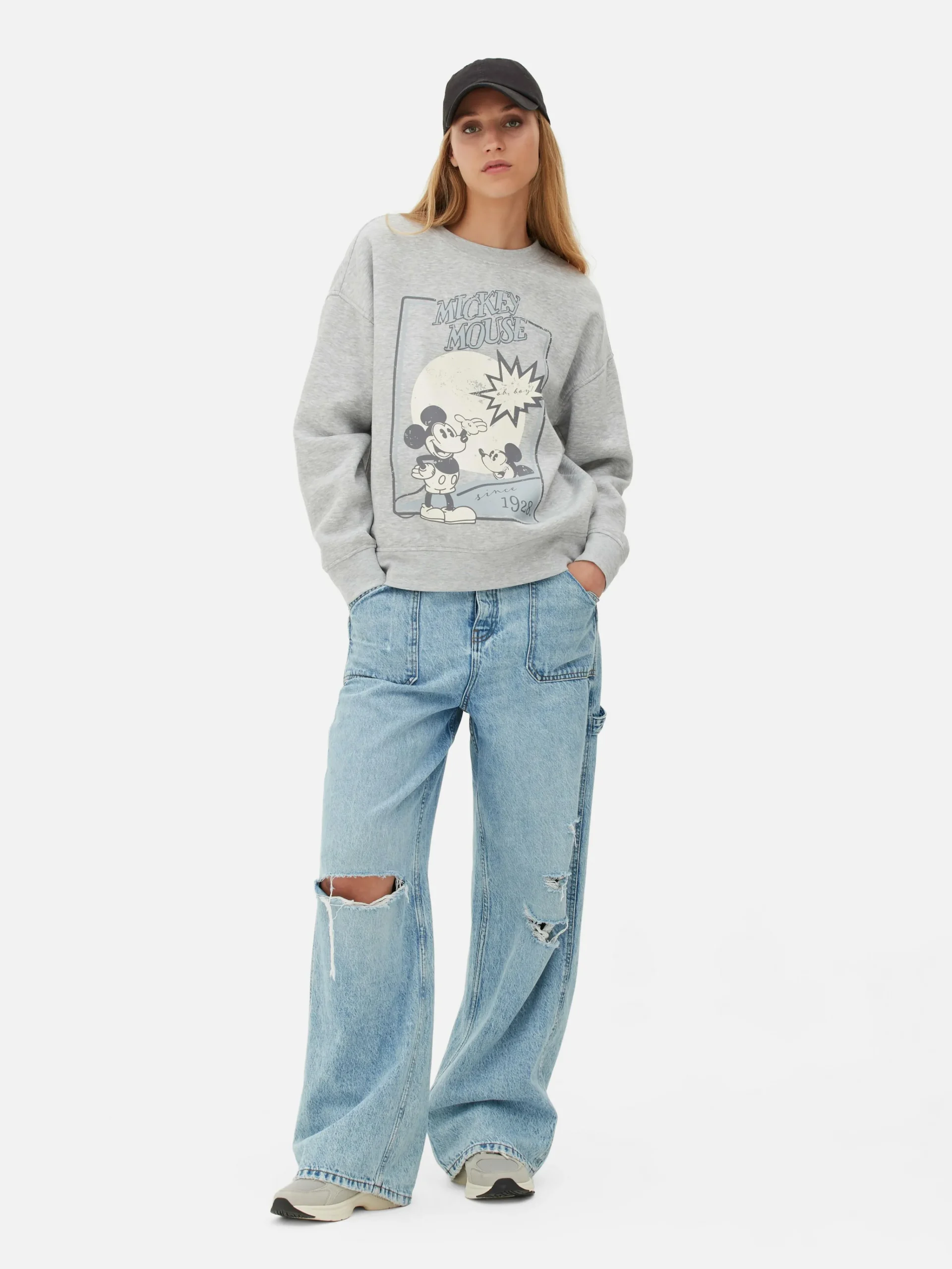 Disney’s Mickey Mouse Sketch Sweatshirt|Primark Discount