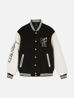 Disney’s Mickey Mouse X Keith Haring Varsity Jacket|Primark Sale