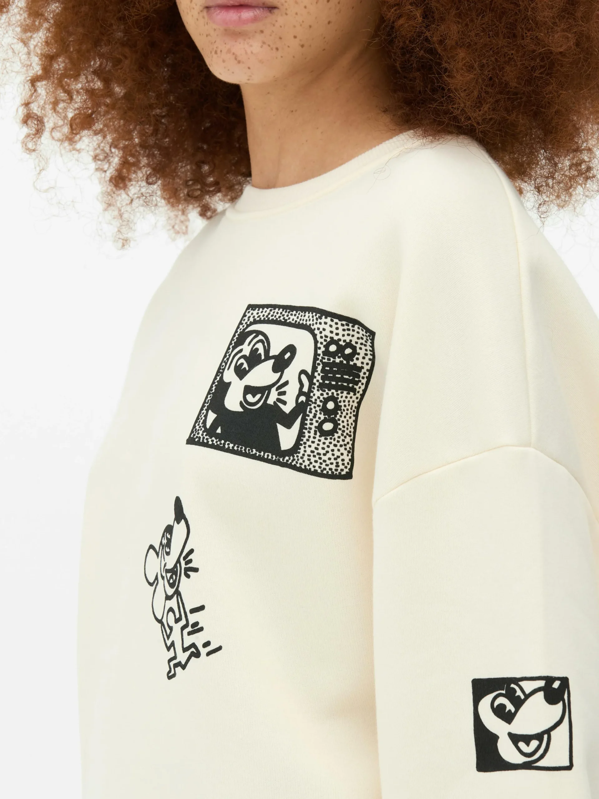 Disney’s Mickey Mouse X Keith Haring Sweatshirt|Primark Online