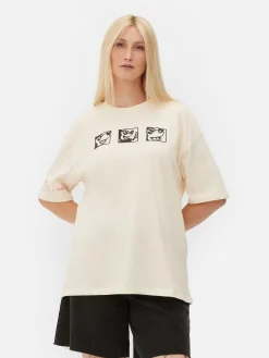 Disney’s Mickey Mouse X Keith Haring Oversized T-Shirt|Primark Clearance