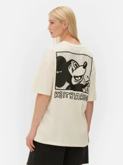 Disney’s Mickey Mouse X Keith Haring Oversized T-Shirt|Primark Clearance