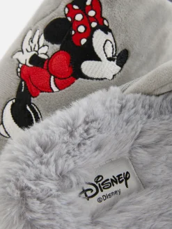 Disney’s Minnie And Mickey Mouse Fluffy Slippers|Primark Hot