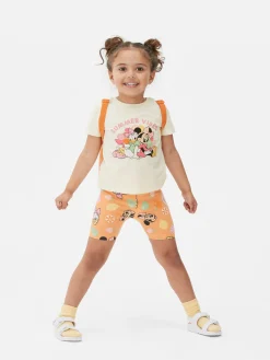 Disney’s Minnie Mouse And Friends Glitter Text T-Shirt|Primark Best